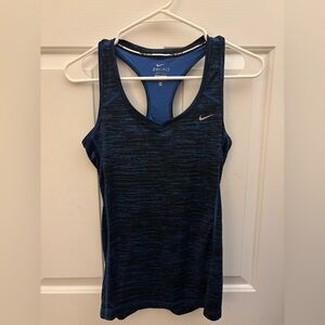 🎆Nike Dri-FIT Black and Blue Running Shirt